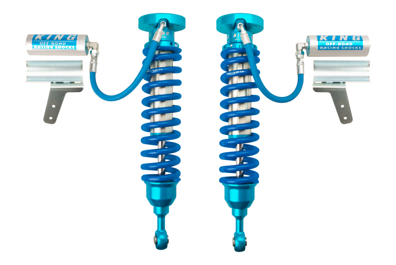 King Shocks 25001-266 King Shocks 2008+ Toyota Land Cruiser 200 Front 2.5 Dia Remote Res Coilover w/Adjuster (Pair)