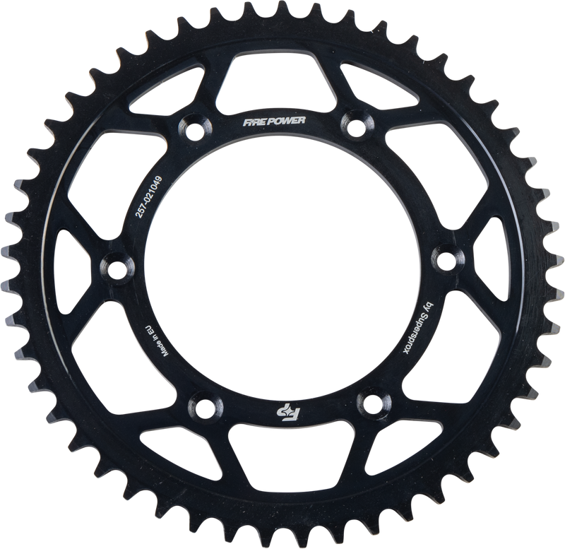 FPS-210-49-BLK Fire Power Rear Sprocket Steel 49T Blk