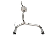 CORSA Performance 21210 Corsa 21-22 Ford Bronco 2.7L Turbo 2.75in Cat-Back Single Exhaust w/ 4in Straight-Cut Polished Tips