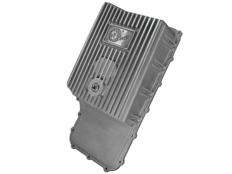 aFe 46-70180 afe Transmission Pan (Raw); Ford Trucks 6R140 11-14 V8-6.7L (td)