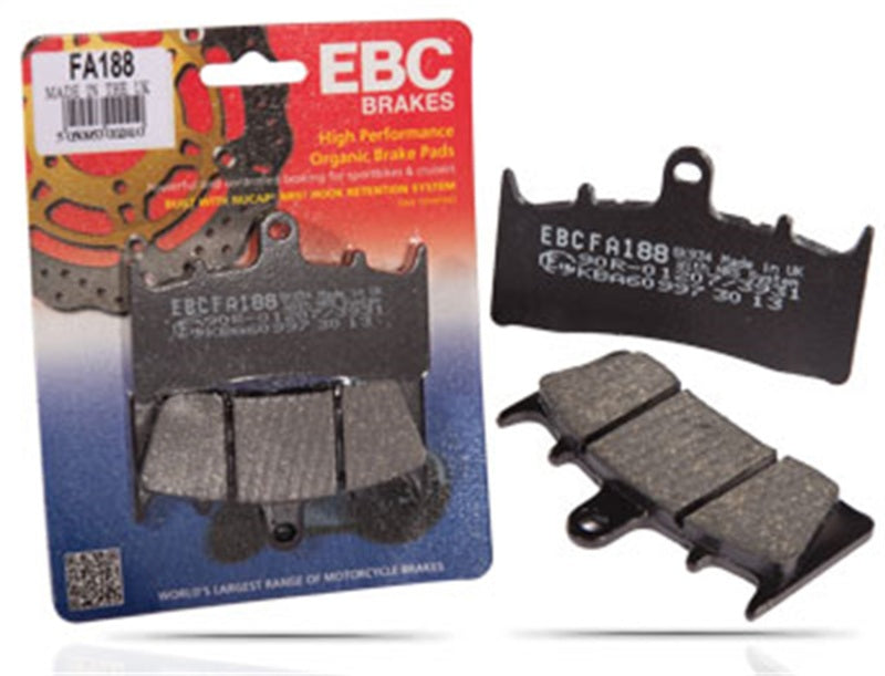 EBC Powersports FA474 EBC 08-09 Can Am Spyder RS SE5 Front Left/Right FA-SFA-X Brake Pads