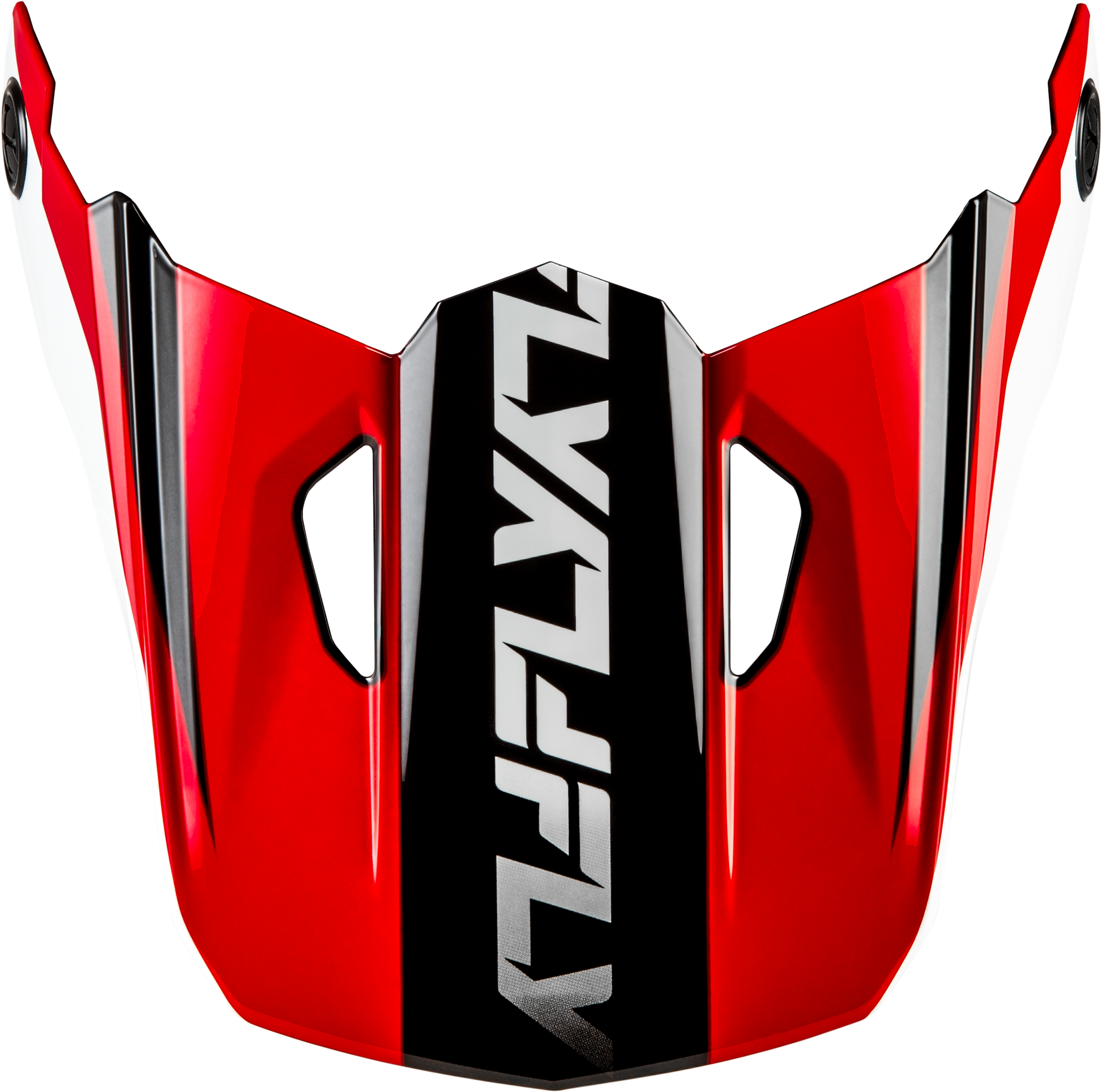 Kinetic Crest Helmet Visor Red/Black/White Xs/Sm