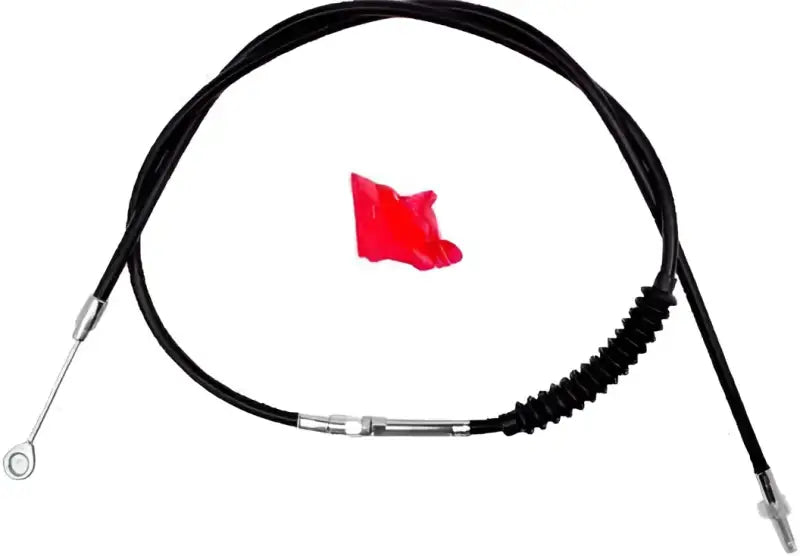 06-0144 Black Vinyl Clutch Lw Cable