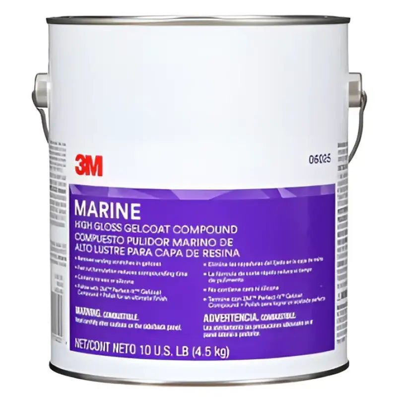 06025 3M Marine High Gloss Gelcoat Compo - Polishing Compound