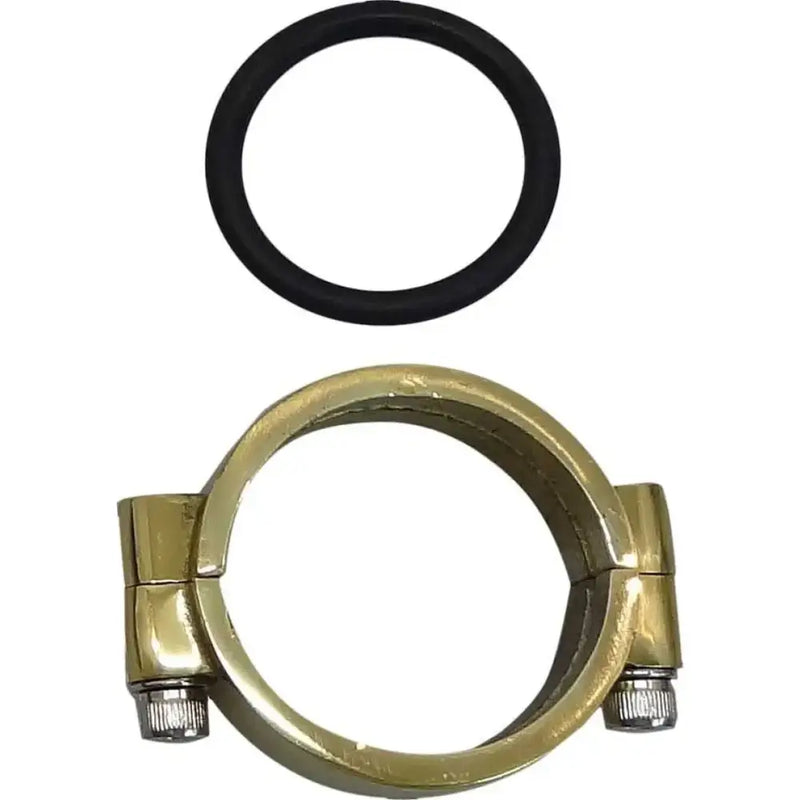 HARDDRIVE 061211 Hd Intake Clamp Set Brass Shoevelhead/Xl L78 85