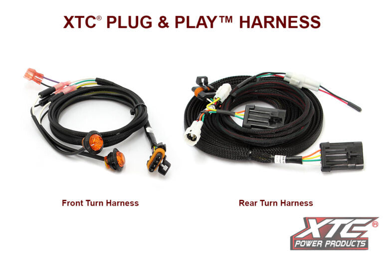 XTC Power Products Auto Turn Signal KIT W Illumination ATS-YAM-RM-DRL - Front Drl Lights