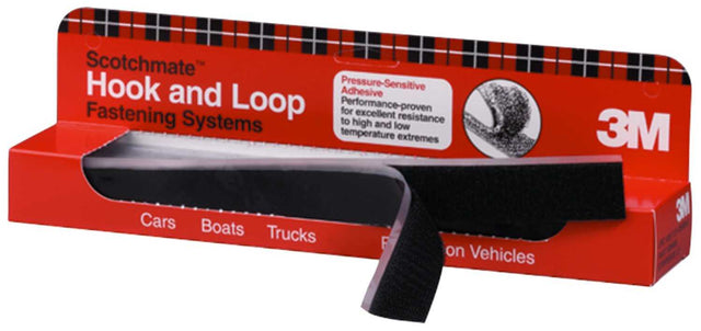 06480 3M Hook And Loop Tape 1 Inch Width x 12 Inch Length