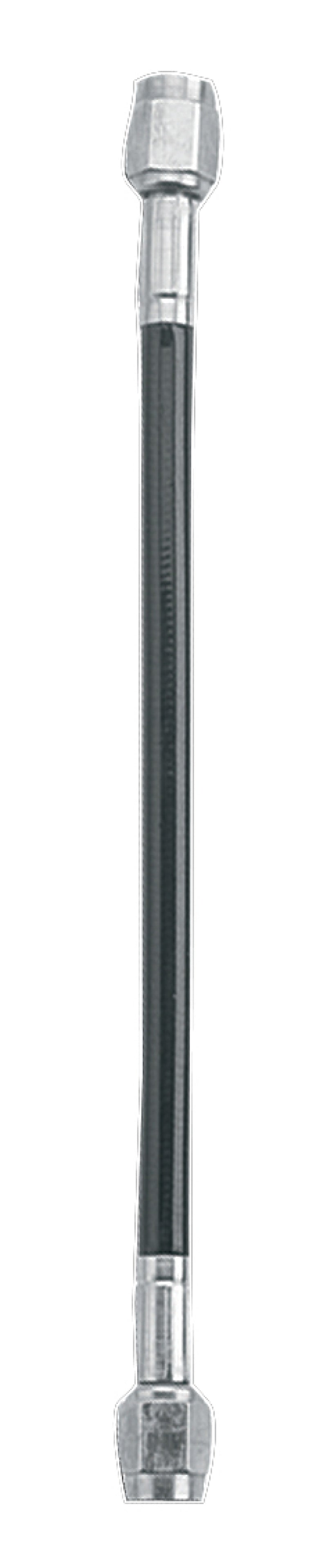 Fragola 312016-BL Fragola -3AN Ext Black Covered Assembly Straight x Straight 16in