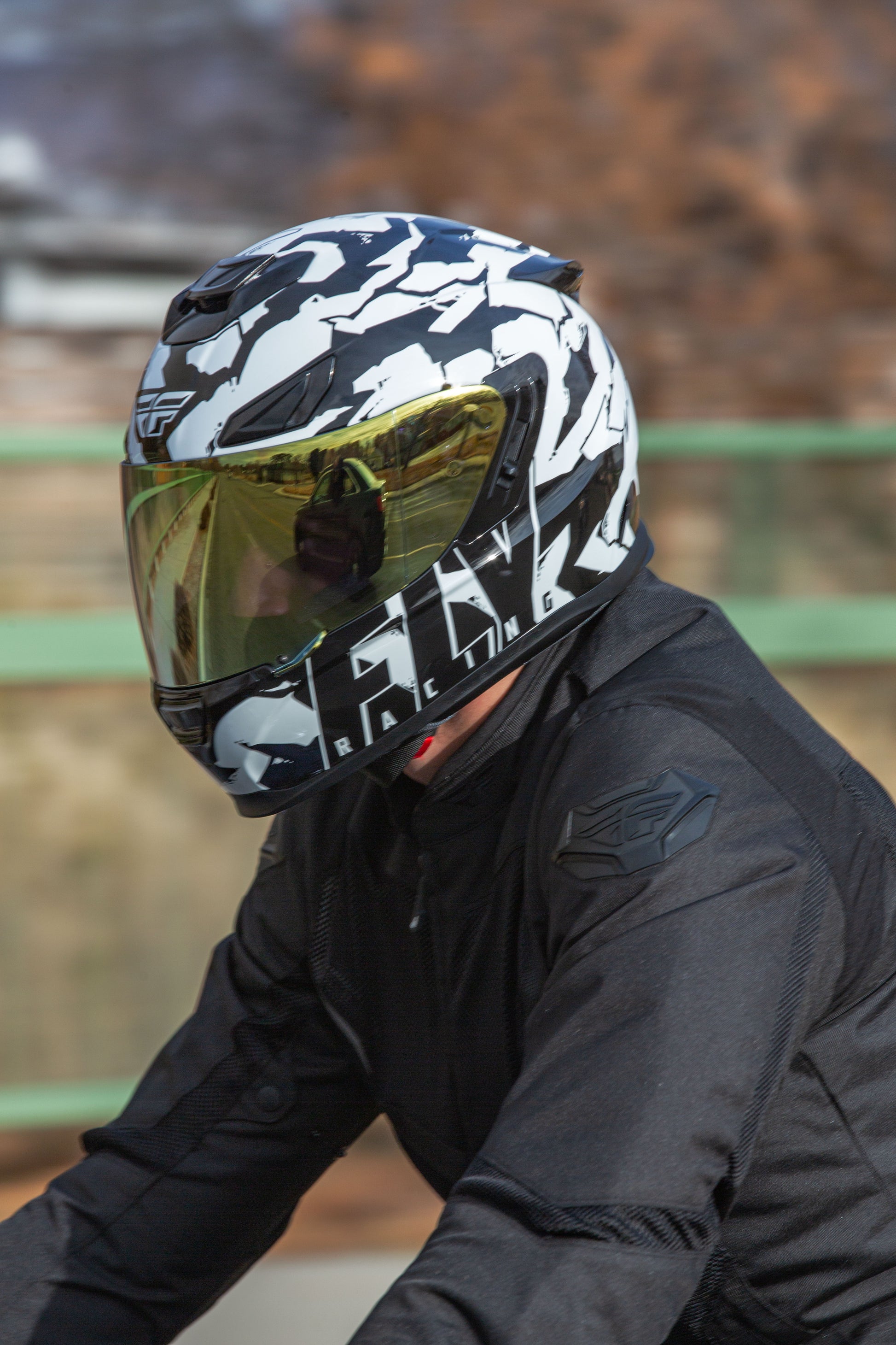 Sentinel Outer Faceshield Gold Mirror