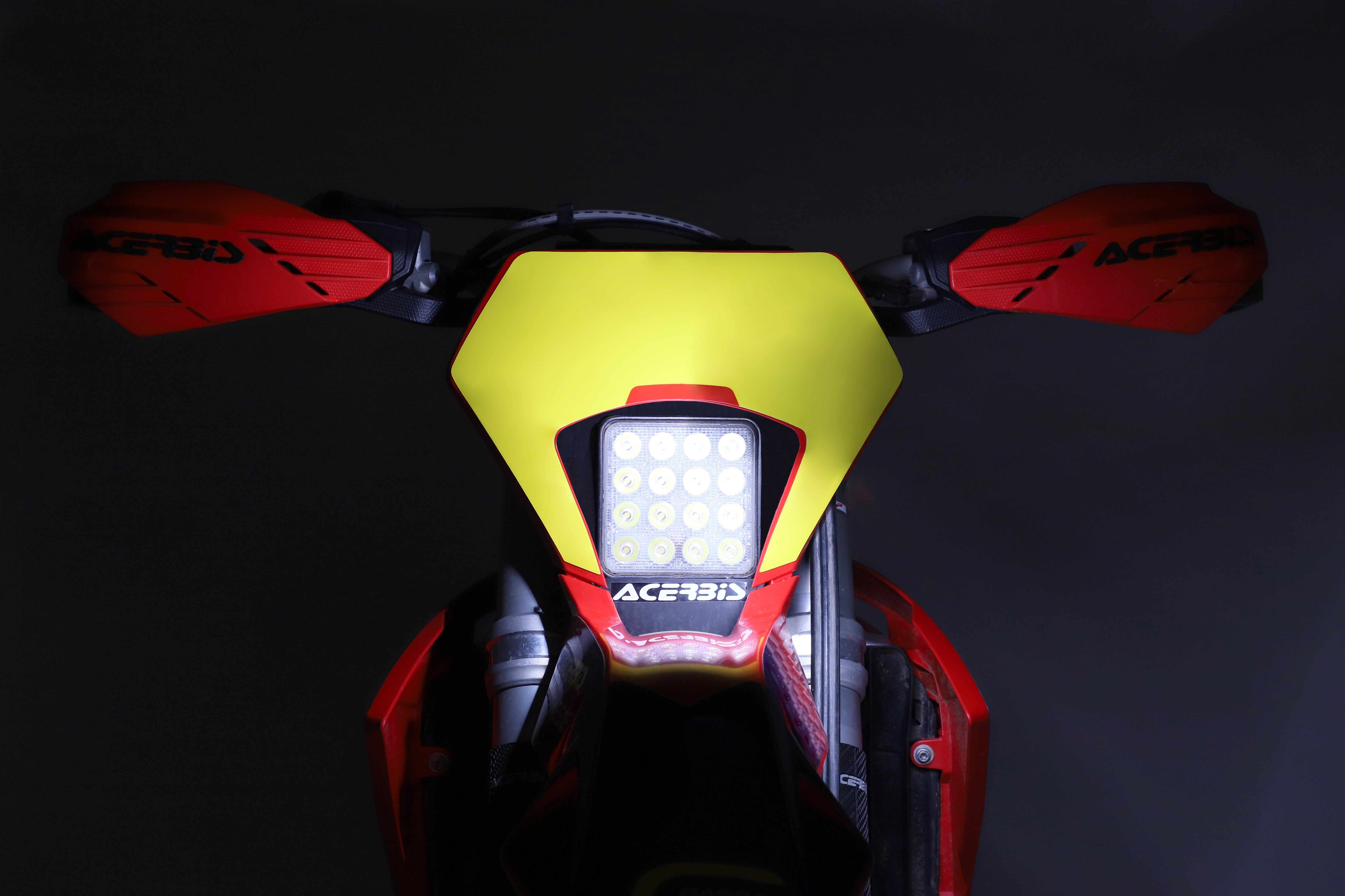 Acerbis VSL LED Headlight Body 2986780004 - Red Headlight