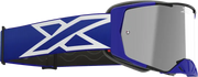 067-12055 EKS Brand Lucid Caliber Goggle Royal Blue Silver Mirror Lens - Eyewear