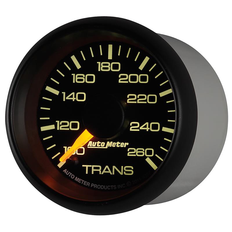 AutoMeter 8357 Autometer Factory Match 52.4mm FSE 100-260 Deg F Trans Temp Gauge - 8357