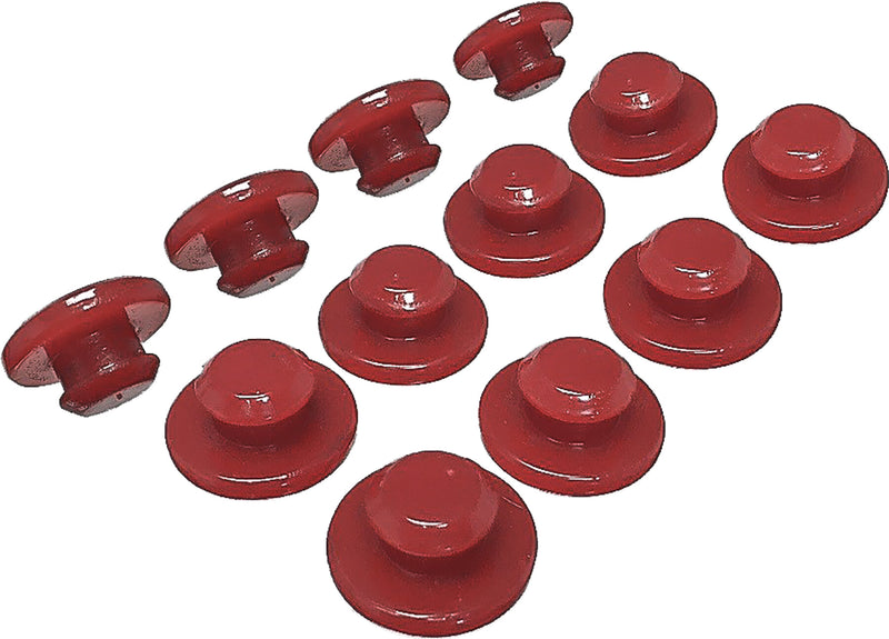Energy Susp. Seat Grommet Kit 70.7010R - Red