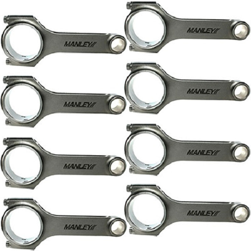 Manley Performance 14087R-8 Manley Chrysler 6.1L Hemi ARP 2000 6.240 w/ .9848in Pin H Beam Connecting Rod Set