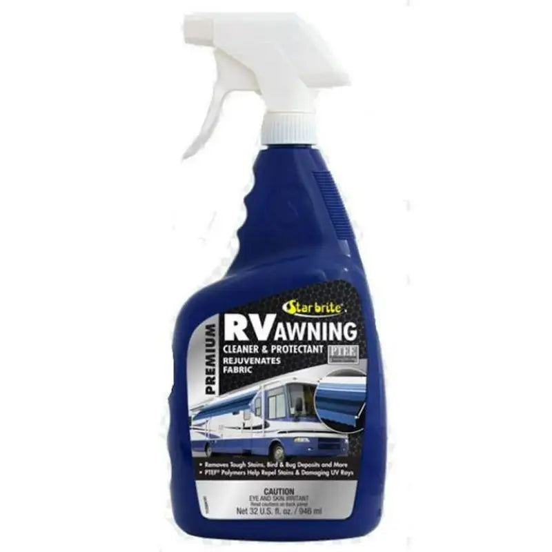 071332C Star Brite RV Awning Cleaner Spray 32oz, Convenient 32oz spray bottle, Effectively cleans and rejuvenates RV awnings, Easy to use, Ideal for Automotive, Powersports, off-road, marine, exterior, truck accessories, interior, truck bed, and RV parts, Outdoor Living, Exterior Parts & Accessories, AVADA - Best Sellers, Must Haves