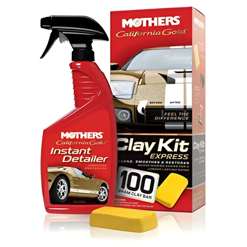 07241 Mothers Ca Gold Clay Express Kit - Car Detailing