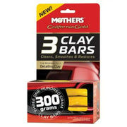 07242 Mothers California Gold 3 Clay Bars packaging, designed for RV, automotive, powersports, off-road, marine, exterior, truck accessories, interior, truck bed, rv parts, AVADA - Best Sellers, Must Haves