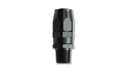Vibrant 26004 Vibrant -8AN Male NPT Straight Hose End Fitting - 3/8 NPT