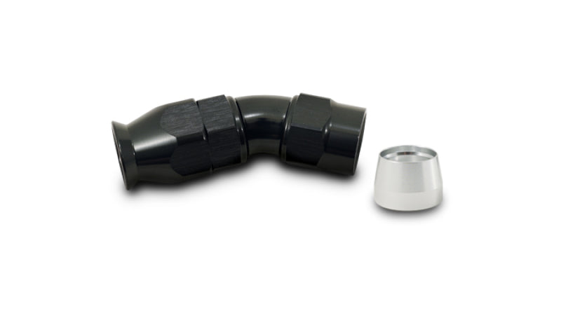 Vibrant 28306 Vibrant -6AN 30 Degree Hose End Fitting for PTFE Lined Hose