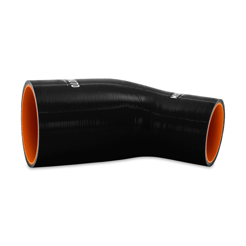 Mishimoto MMCP-R45-22530BK Mishimoto Silicone Reducer Coupler 45 Degree 2.25in to 3in - Black