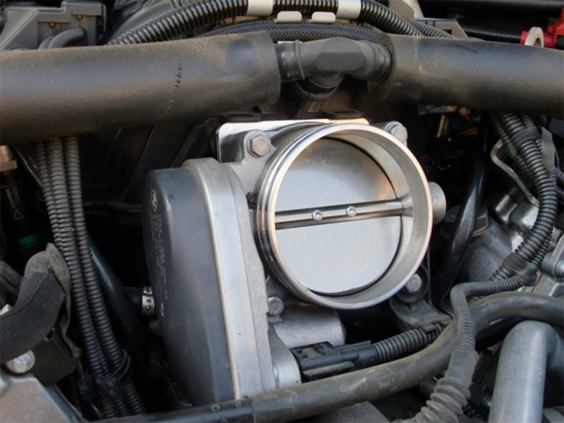 aFe 46-31006 aFe Silver Bullet Throttle Body Spacers TBS BMW 5 Series (E60) 06-10 V8-4.8L