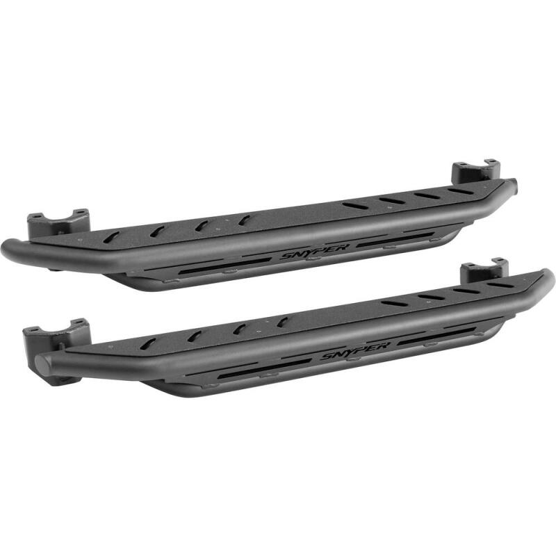 Westin 42-6005 Westin/Snyper 07-17 Jeep Wrangler Triple Tube Rock Rail Steps - Textured Black