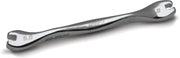 Motion Pro Spoke Wrench Ergo 5.0Mm 08-0520, ergonomic handle, polished finish, laser engraved markings.