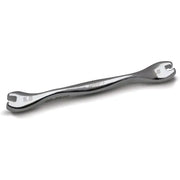 Motion Pro Spoke Wrench Ergo 5.0Mm 08-0520, ergonomic handle, polished finish, laser engraved markings.
