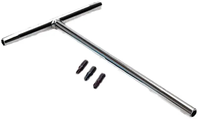 08-0557 Motion Pro T-Handle Bit Driver W/No. 1 2 3 Jis Cross-Head Bits 