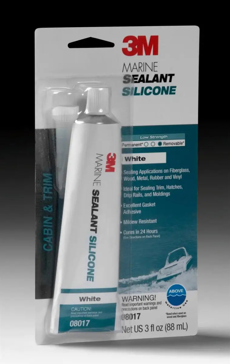 3M Marine Sealant Silicone 08017 for RV, automotive, powersports, off-road, marine, exterior, and truck accessories; AVADA - Best Sellers