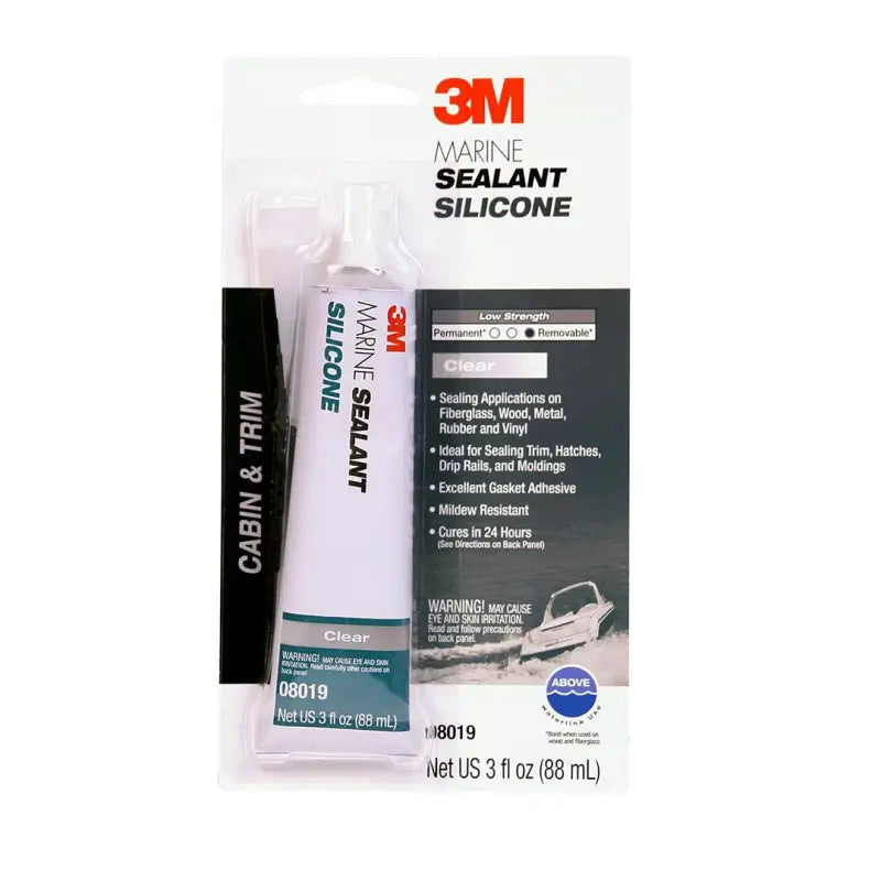 3M Marine Sealant Silicone package for cabin and trim, ideal for RV, Automotive, Powersports, off-road, marine, exterior, truck accessories, interior, truck bed, RV parts, AVADA - Best Sellers