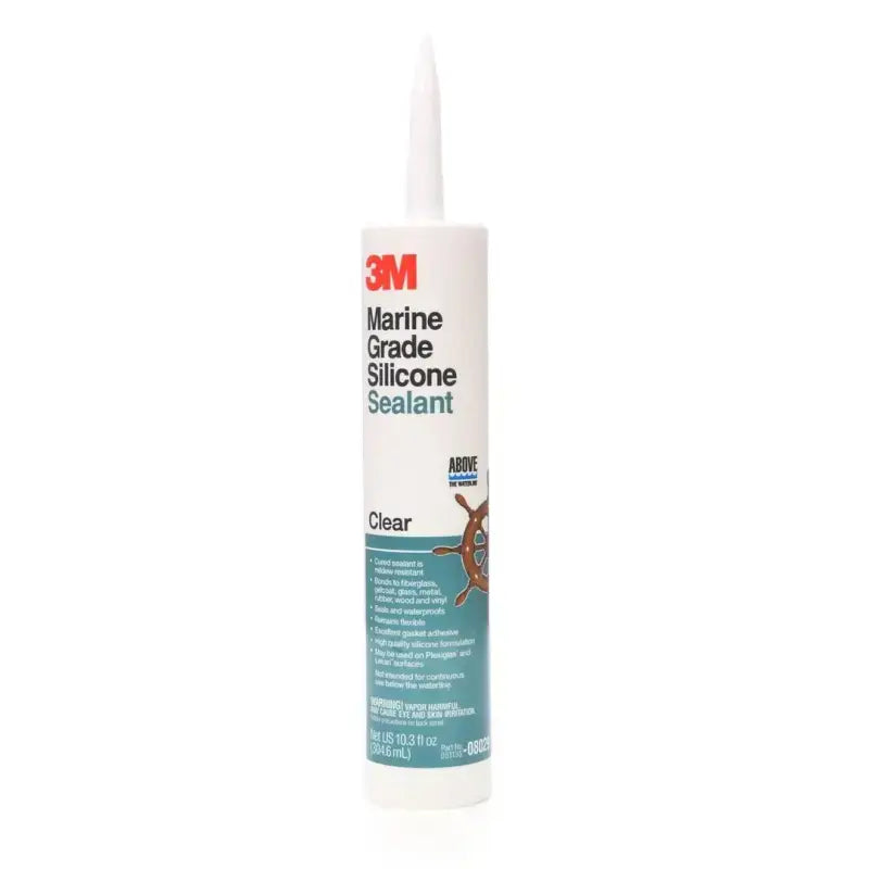 Clear marine sealant tube for RV parts & accessories, powersports, truck parts use