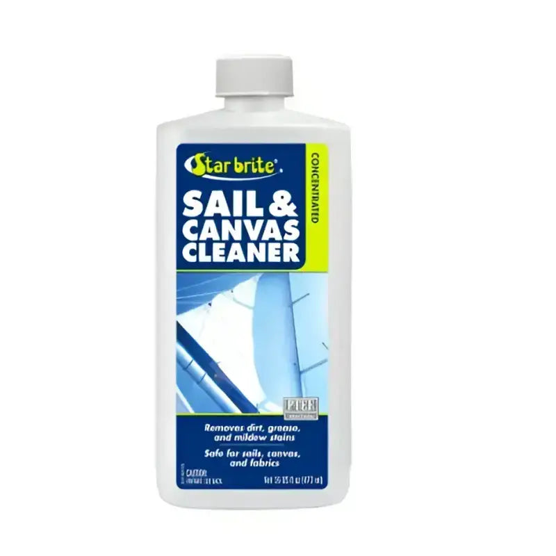 Star Brite Sail & Canvas Cleaner 16 oz bottle for effective dirt, grease, and stain removal from sailcloth, canvas covers, and boat awnings, versatile for marine, RV, automotive, powersports, off-road, truck accessories, exterior, interior, truck bed, and rv parts, AVADA - Best Sellers,Must Haves