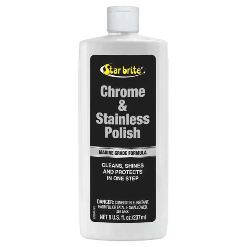 STAR BRITE Chrome & Stainless Polish 8 Oz 12/Case