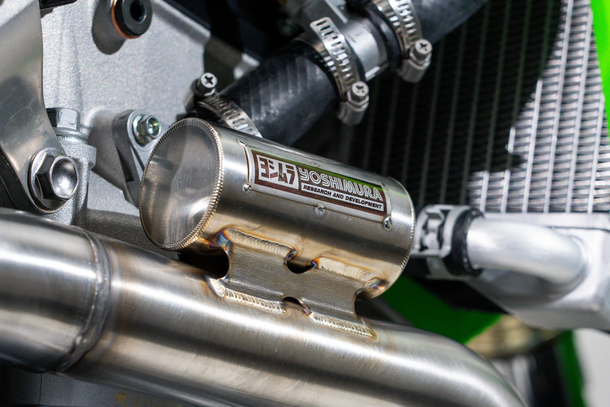 Yoshimura RS-12 Signature Series Exhaust 244730S520 - RS-12 System KX450