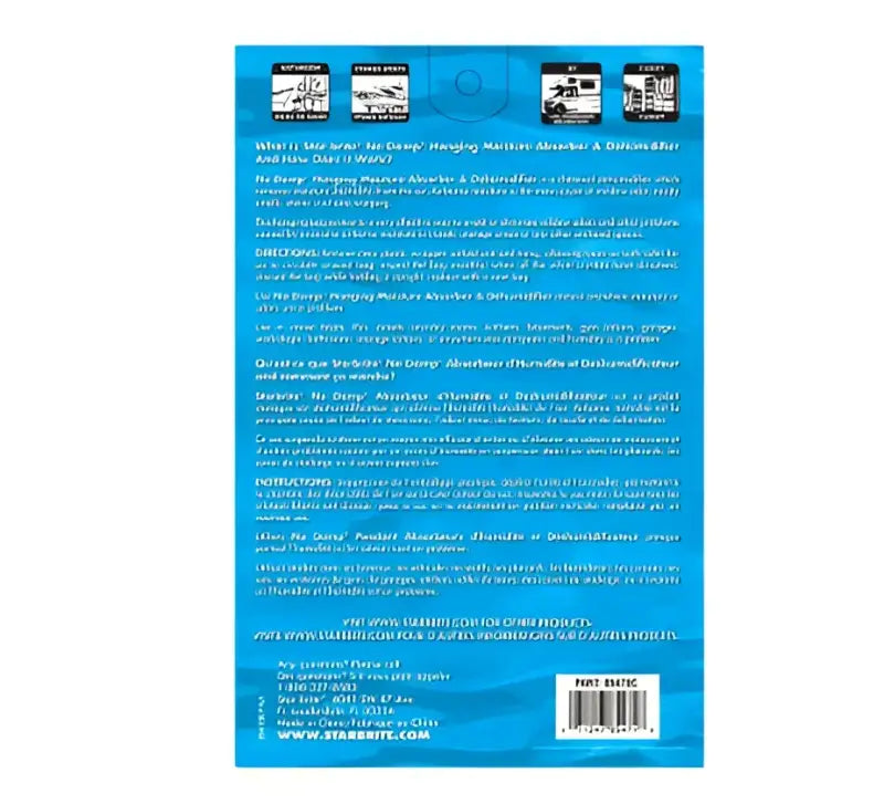 085470C Star Brite No Damp Hng Dehumidifier 14Oz - Ca