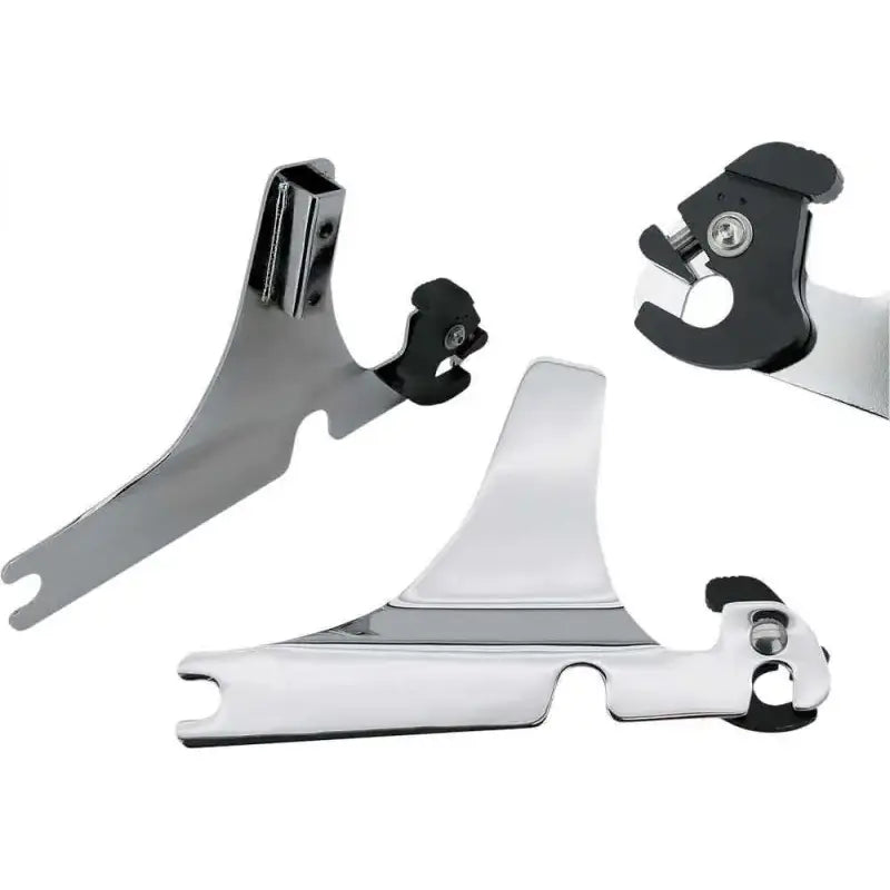 086081 Detachable Side Plates Chrome Softail