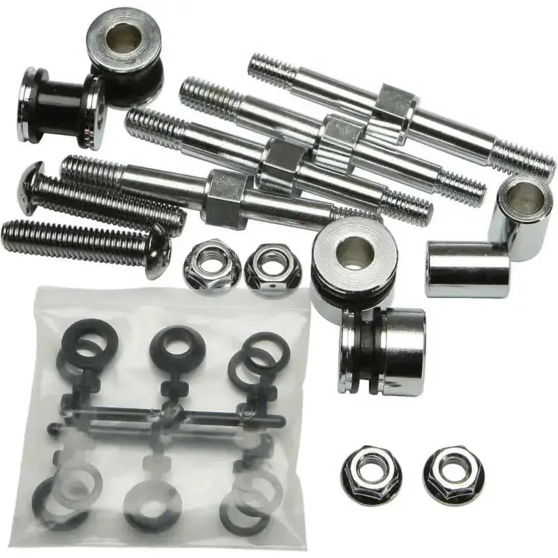 086088 Docking Hardware Kit Chrome Flstc/Sc 05 07