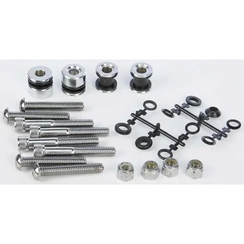 086095 Docking Hardware Kit Chrome Softail 84 99 Exc Flsts