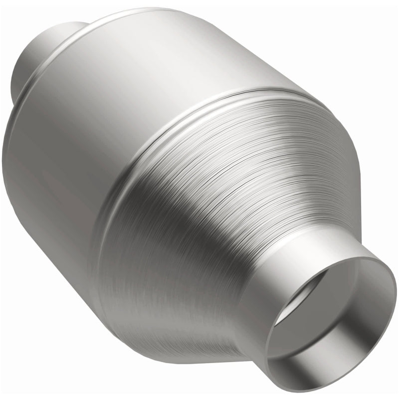 Magnaflow 51655 MagnaFlow Conv Univ 2.25in Inlet/Outlet Center/Center Round 3in Body L x 5in W x 8.75in Overall L - 51655