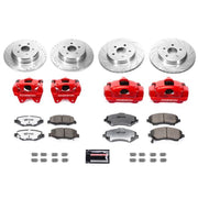 PowerStop BBK-JK-002R Power Stop 07-17 Jeep Wrangler Front & Rear Big Brake Conversion Kit