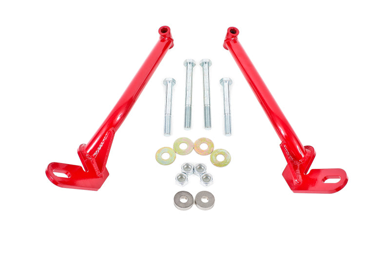 BMR Suspension RB003R BMR 78-87 G-Body Control Arm Reinforcement Braces - Red