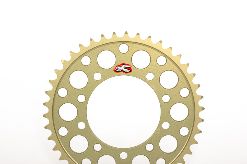 Renthal 224U-520-50GPHA Renthal 91-24 KTM 125-525 EXC/SX/SX-F/XC/XC-W/XC-F Rear Sprocket - Grooved H Anodized 520-50 Teeth