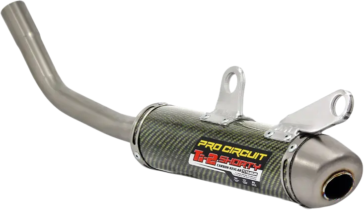 PRO Circuit TI-2 Silencer Exhaust 11132530K - TI-2 R-304 TI Kevlar