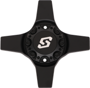 Sedona Spinner Cap Wheel Components 570-9110 - Matte Black Dual Drill