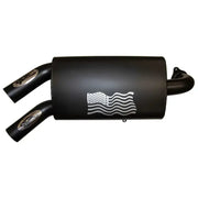 09-122 Perf Muffler S/O Pol Rzr