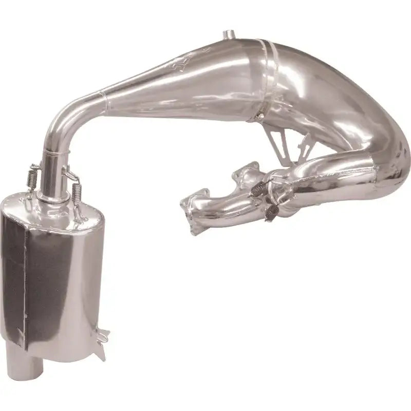 Shiny chrome single pipe for snowmobile or dirt bike RV parts & accessories 09-8000