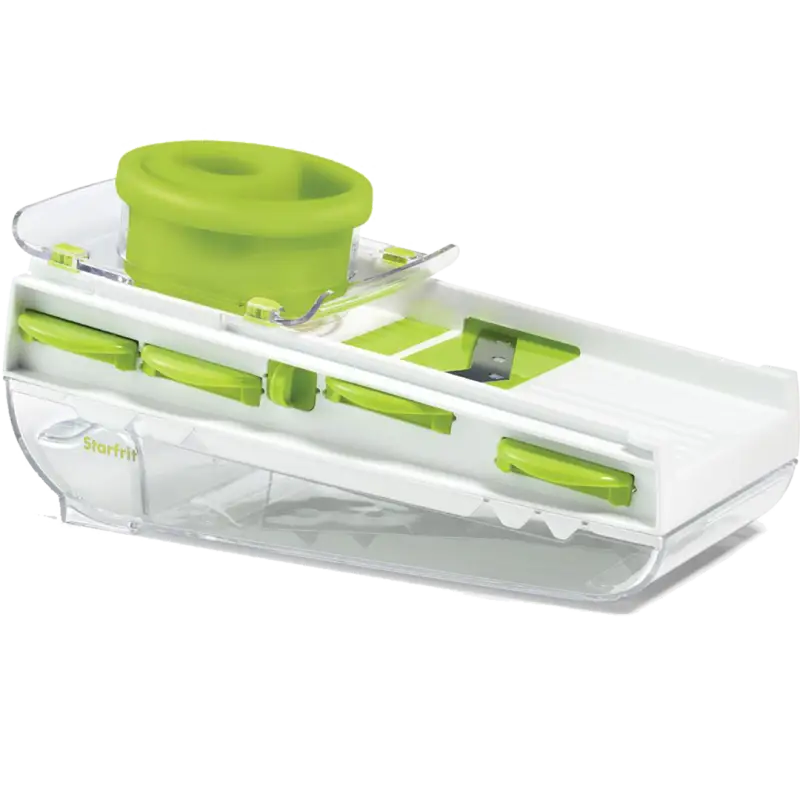 093087-012-0000 Starfrit Usa Easy Mandoline Slicer/Chopper W/4 - Slicer