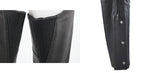 River Road Longhaul Leather Chaps Black - 3XL - 094443