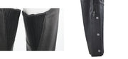 River Road Longhaul Leather Chaps Black - 3XL - 094443